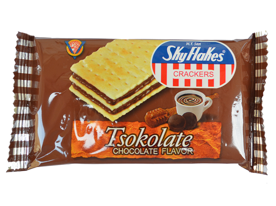SkyFlakes Chocolate Cracker Sandwich